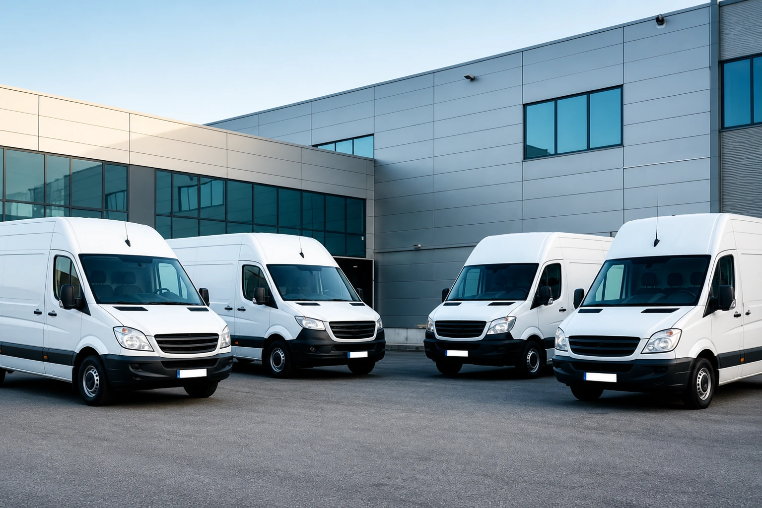 Clean company vehicle fleet